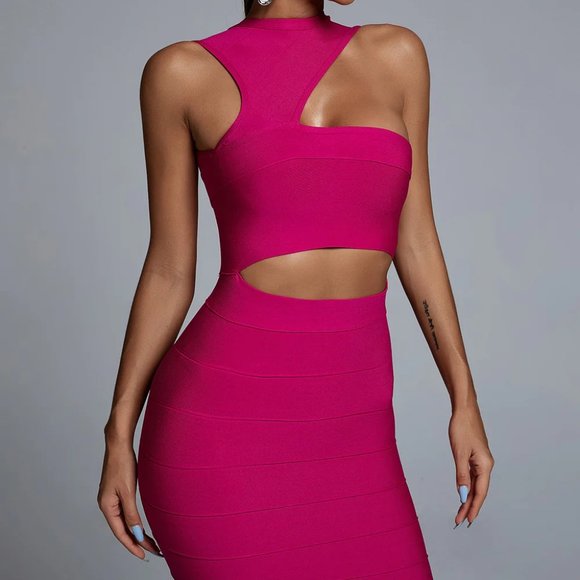 Bella Barnett Dresses & Skirts - Bella Barnett - Pavaza Cutout Mini Cocktail Dress